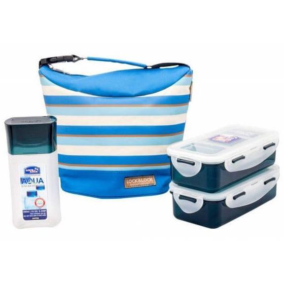 Lock & Lock Lunch Box Set / Tempat Makan Lock N Lock / Kotak Makan Lonk&Lock
