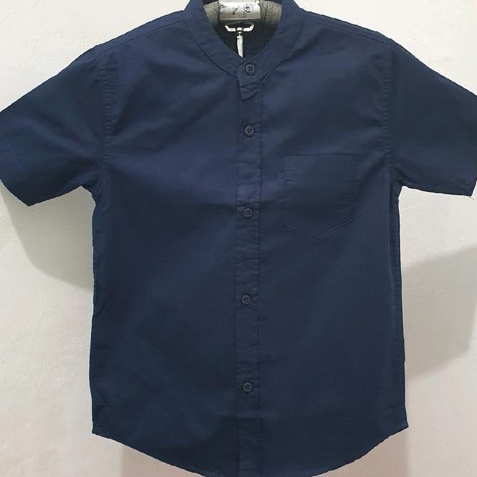 Koko Polos Anak Laki Import 2-15 Tahun Kemko Katun Remaja Anak Tanggung Navy , Army , Maroon,Hijau ,