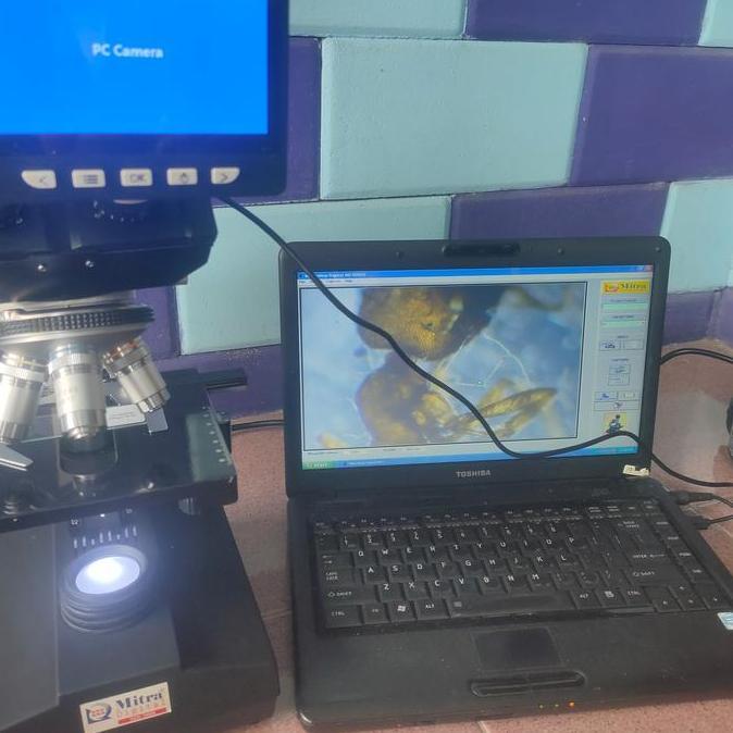 Mikroskop Digital Plus Layar 4.3 Inc Binokuler