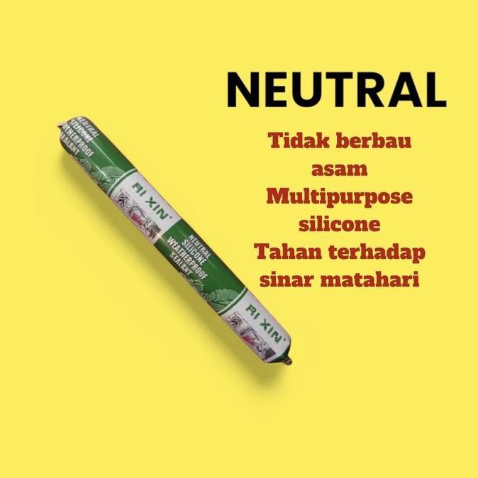 desyivarnabirian - sealant sosis neutral/sealant kaca aluminium 600ml