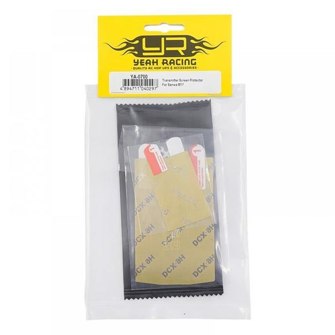 YEAH RACING TRANSMITTER SCREEN PROTECTOR FOR SANWA M17 #YA-0700