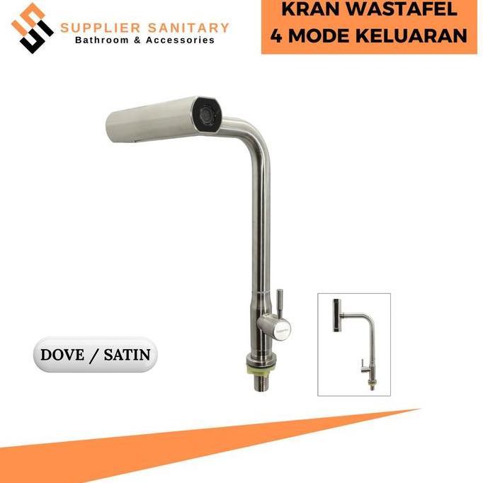 Jassminaa - Kran Wastafel Cuci Piring Tanam Stainless/Kran Cuci Piring Tanam Air