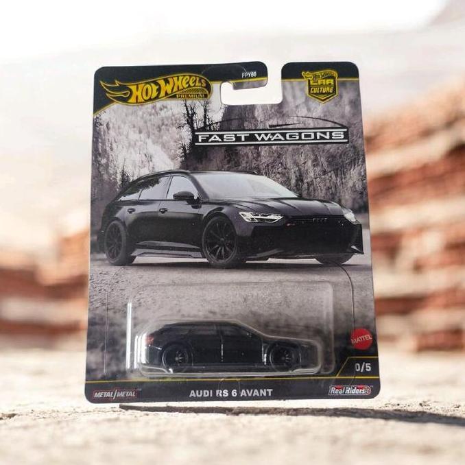 Hot Wheels Premium Audi RS 6 Avant Chase Fast Wagons - Chase 0/5 (Free Protector)