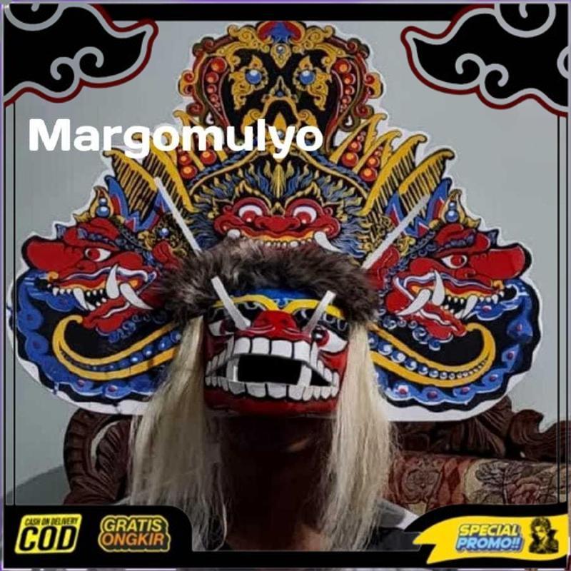 Flash Sale Barongan Devil Anak ,Topeng Barongan Full Spons Mainan Anak-Anak Aman Untuk Bermain