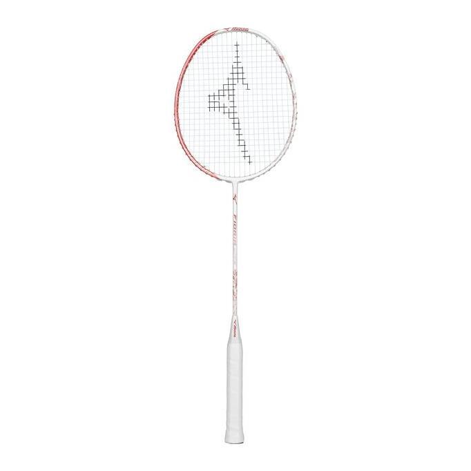 Mizuno Fioria Lite (PL.White/Glory Coral) Raket Badminton