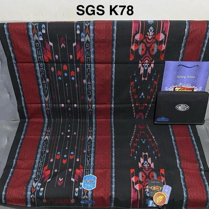 Sarung KETJUBUNG Style STG SPM SCP SKP SGD SKG Gold dan Sutera Spunsilk KDW Gold Jahit tengah