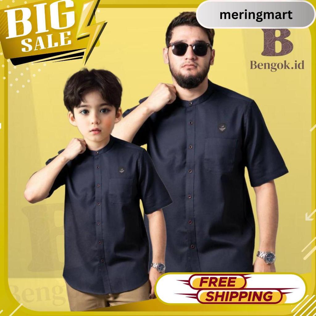 Koko Pendek  Couple Ayah Dan Anak Motif Benzema Warna Coksu Meledak