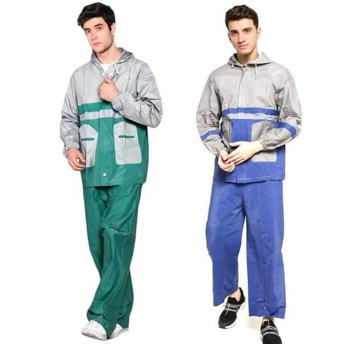 Jas Hujan Elmondo 905/Mantel Hujan Elmondo 905/Raincoat Elmondo 905/Jas Hujan Setelan Baju Celana Mu