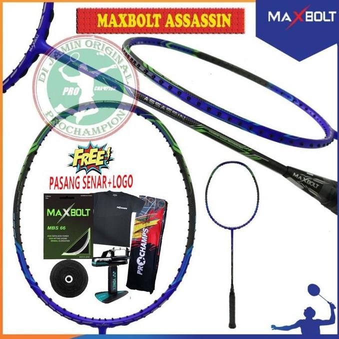 MAXBOLT Assassin Raket Badminton
