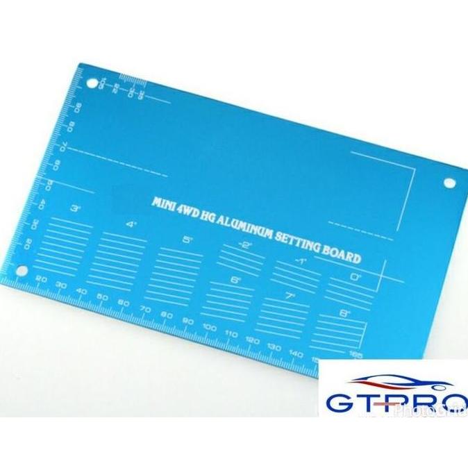 Promo Rep Tamiya 94823 Hg Aluminum Setting Board Sky Blue Cod