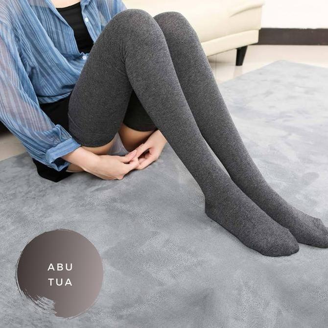 Kaos Kaki Legging Super Long / Kaos kaki Leging / Kaos kaki Paha Atas