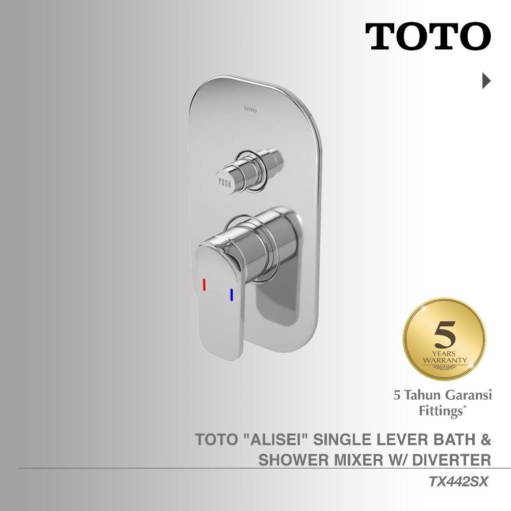 TOTO "ALISEI" SINGLE LEVER BATH & SHOWER MIXER / Keran Shower TX442SX