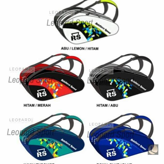 Tas Raket Badminton RS BT6 Player 20AF Navy Turquois / Tas Badminton