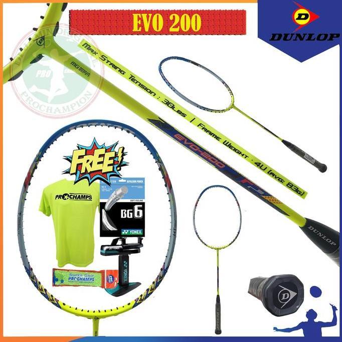 DUNLOP EVO 200 / EVO200 RAKET BADMINTON