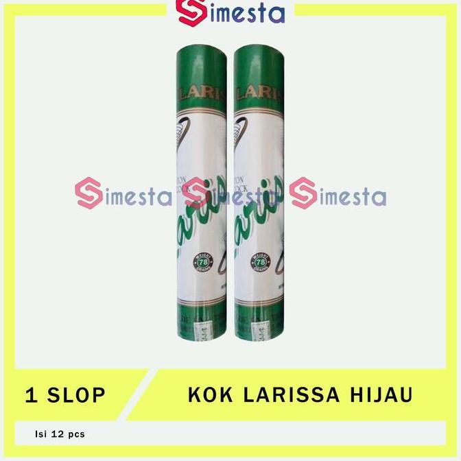 Shuttlecock Larissa Kok Larissa Hijau Shuttle Cock Larissa HIjau