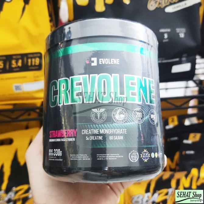 Crevolene Monohydrate Evolene 60 Serving - Creatine Monohydrate