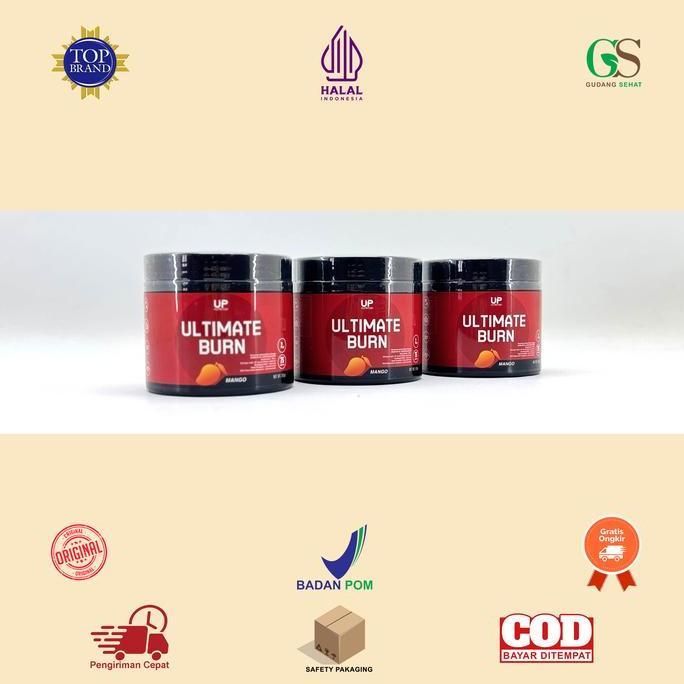 Manado Up Nutrition Ultimate Burn 150 Gram/75 Serving Fat Burner