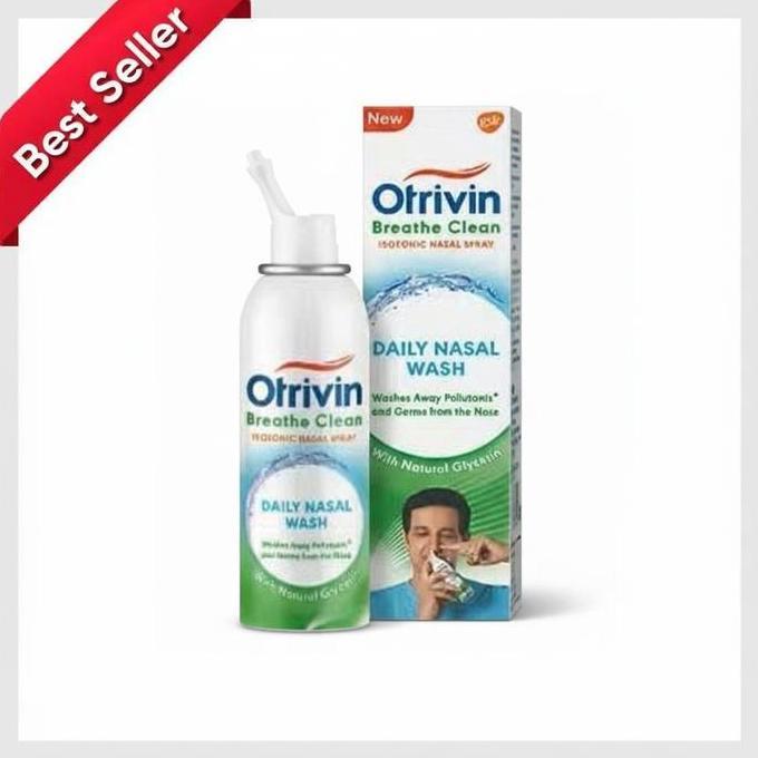 Otrivin Nasal Wash | Nasal rinse | Breathe Clean Daily Nasal Wash, 100 ml