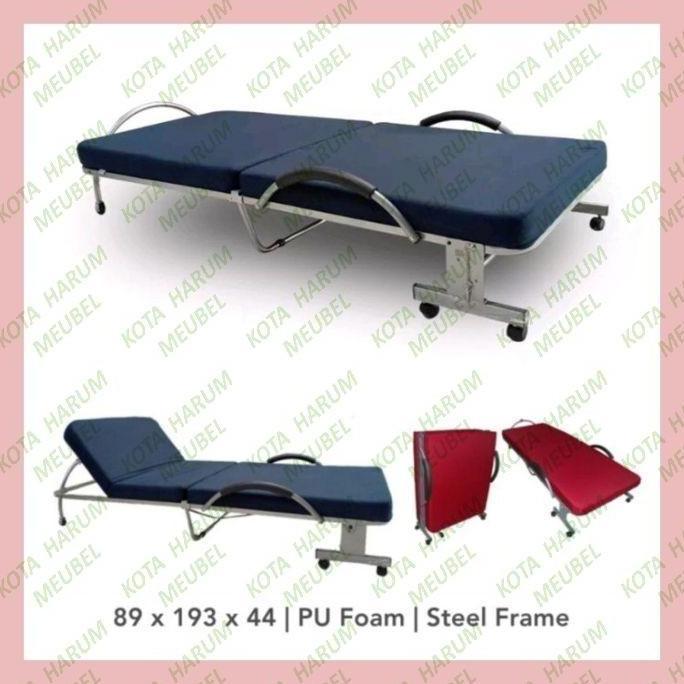 folding bed (ranjang lipat) beta type buttercup bandung