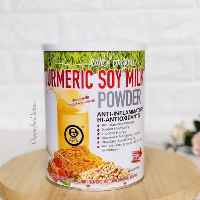 Earth Organic Turmeric Soy Milk Powder