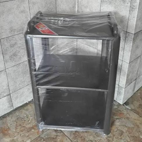 meja dispenser besi minimalis