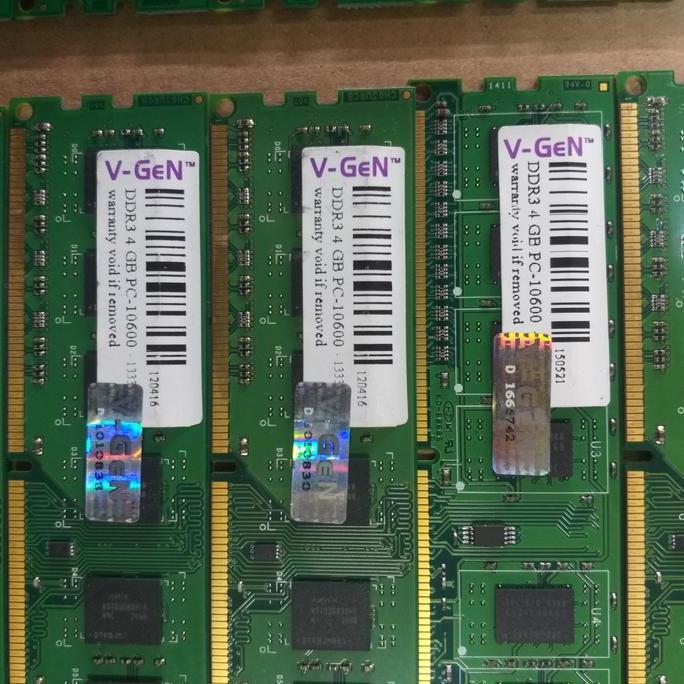 Memory RAM Vgen DDR3 4 GB PC 10600
