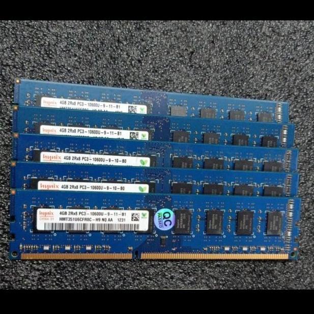 MEMORY RAM PC 4GB 2RX8 PC3 10600U HYNIX DDR3 4GB 1333MHZ ABJ
