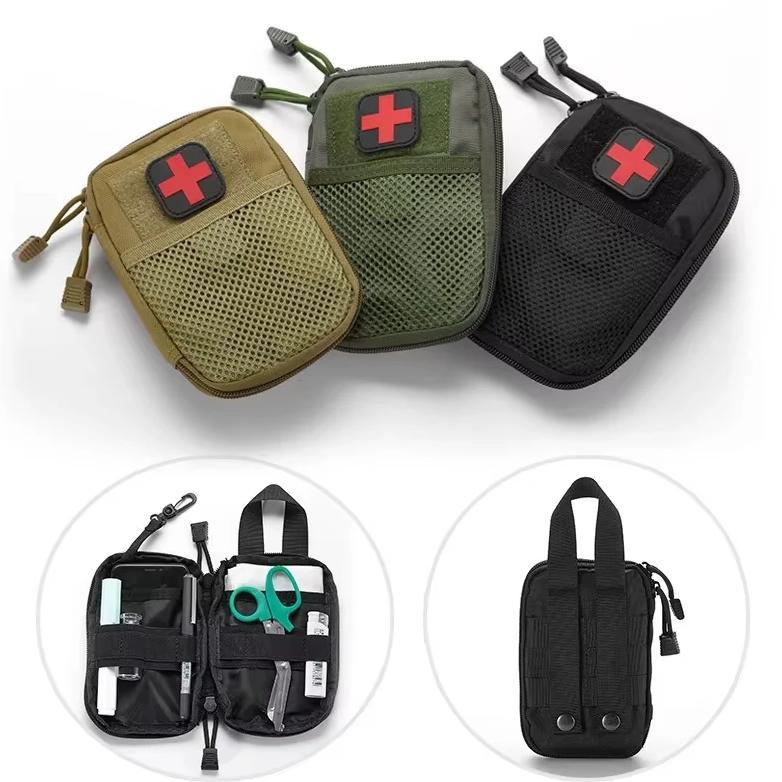 First Aid kit Medical bag Bug Out bag Emergency Medical kit Camping Safari Outdoor EDC Pocket Wallet
