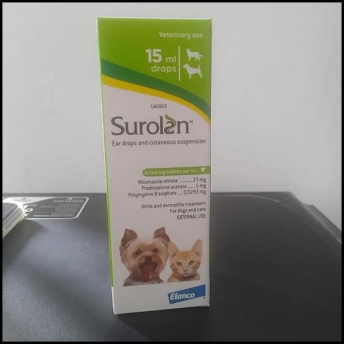 PROMO OBAT TETES TELINGA EAR MITE DERMATITIS KUCING ANJING SUROLAN-SUROLAN