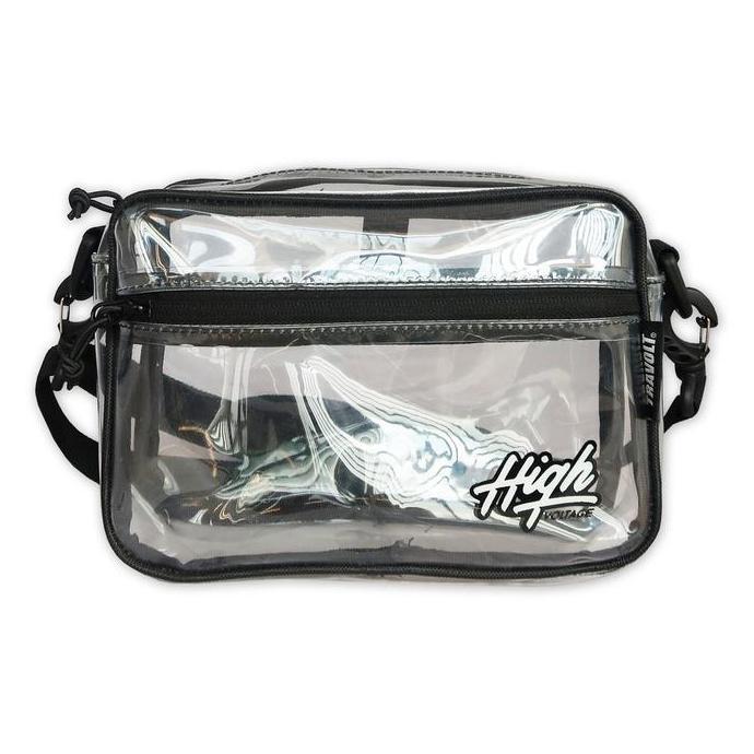 Mini Sling Bag - Travolt - Tas Transparan - Wave High - Tas Selempang Pria Slingbag SHA