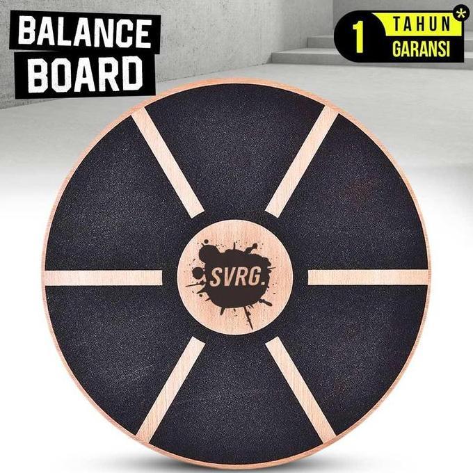 Otwsehat- Svrg Balance Board - Wobble Board - Papan Latihan Keseimbangan - Gym