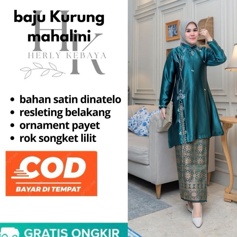 [Herly Kebaya] BAJU KURUNG MAHALINI//SET KURUNG//KURUNG MALAYSIA//TUNIK MALAYSIA//BAYAR DI TEMPAT