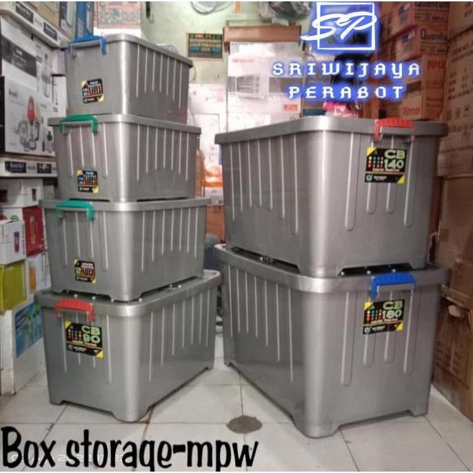 Ultitime- Mpw Container Box | Container Box Silver Mpw 30-45-60-90-140-180 Liter