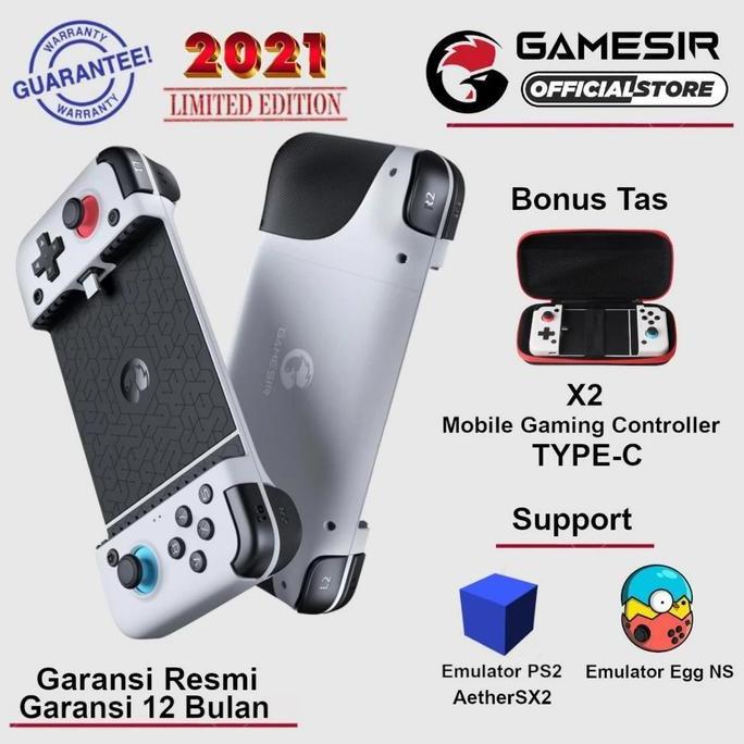 PASWEGER_ - GAMESIR X2 TYPE C GAMEPAD MOBILE GAMING PHONE CONTROLLER EGG NS PS2