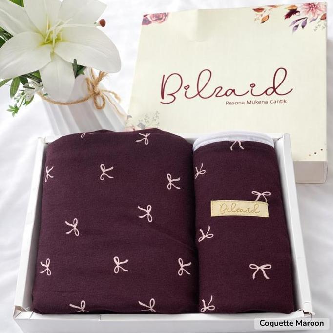 Miliki Hampers Mukena Dewasa Terusan Motif | Paket Mukena | Gift Box Terbaru | Katun Rayon Viscose P