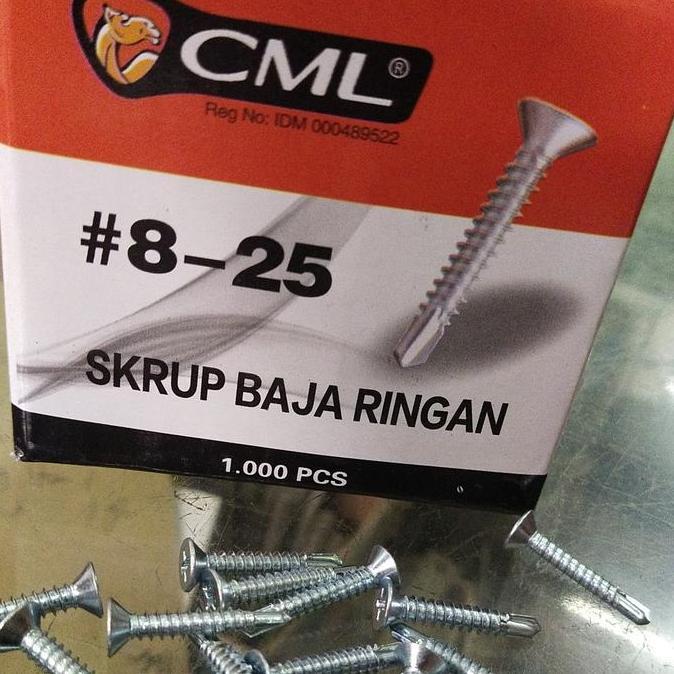 Ready SKRUP ROOFING / SKRUP BAJA RINGAN 2,5 CM