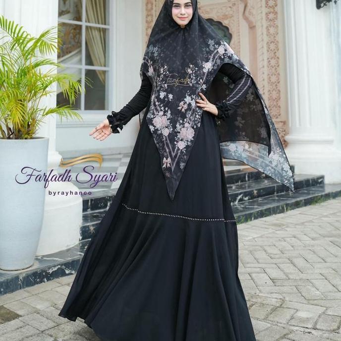 Diskon Gamis Ceruty Mewah Premium Askia By Farfadh Syari