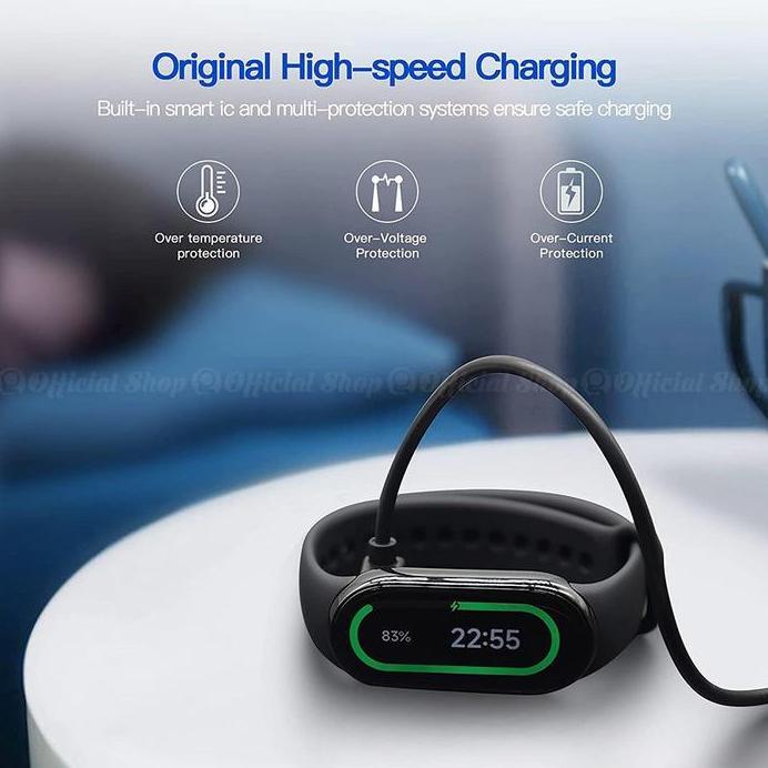 Charger Magnetic Cable Charging Kabel USB 1M for Xiaomi Mi Band 10 / 9 / PRO / 8 / 8 9 ACTIVE / Redm