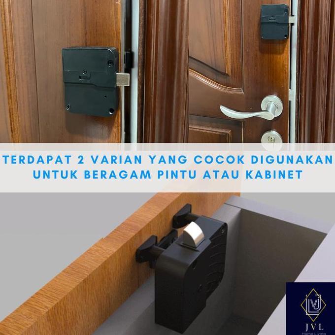 JVL Universal Drawer Lock + RFID Access Card / Kunci Pintu Digital