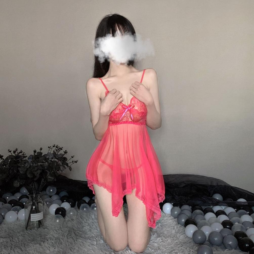 bestpromo lingerie murah sexy renda tembus pandang sexy baju tidur wanita 3a125