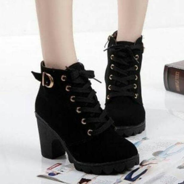 Best Sale Sepatu Boots Wanita Ziper Yks