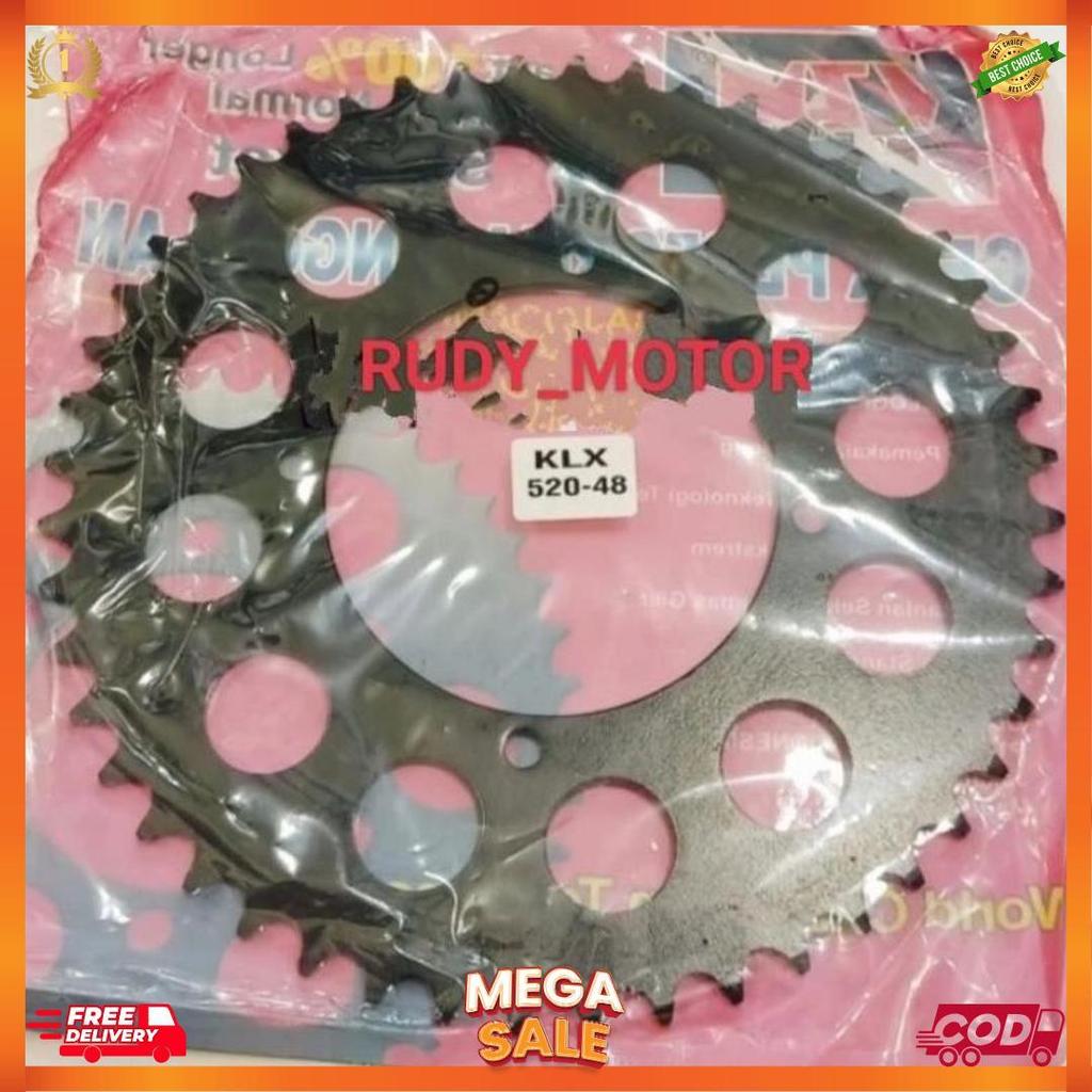 GIR GEAR BELAKANG KLX150 KLX 150 BF DT S L 520 48 520 48 VZM [S1]