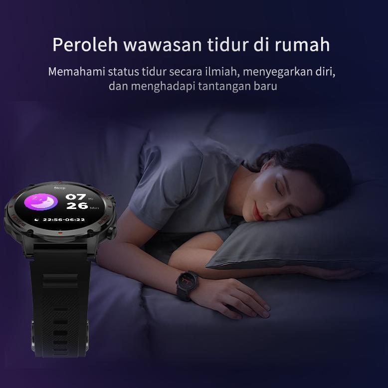 TERMURAH Morein Plus GT1 Smartwatch - 1.43'' AMOLED | Tahan Air IP68 | Baterai Tahan Lama | 123 Mode