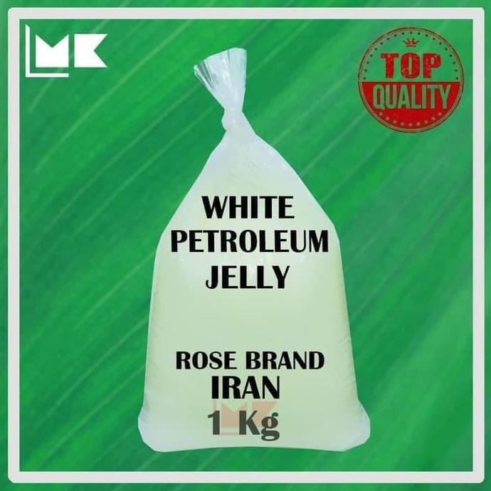 Lippapipu- Vaselin - White Petroleum Jelly Asal:Iran (Mutu Terbaik) 1Kg