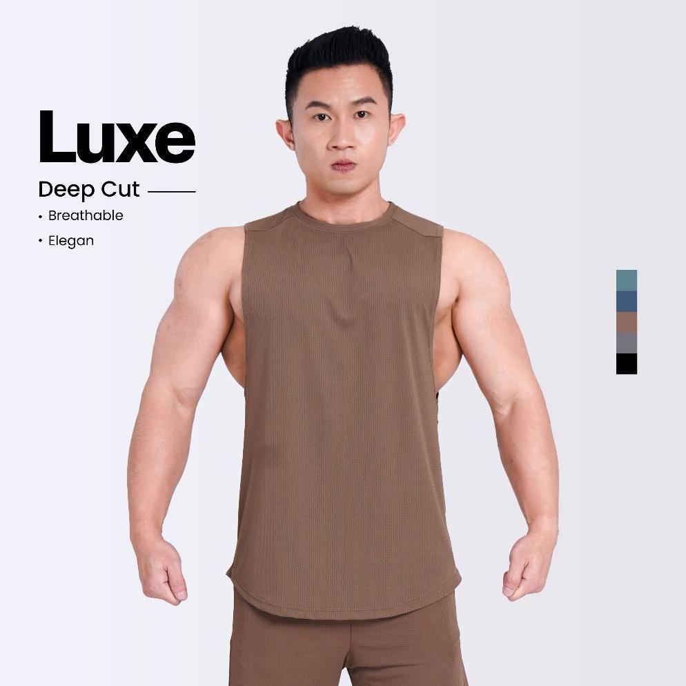NEW WHITTAKER Luxe Deep Cut #2108 / Deep Cut / Tank Top / Kaos Singlet