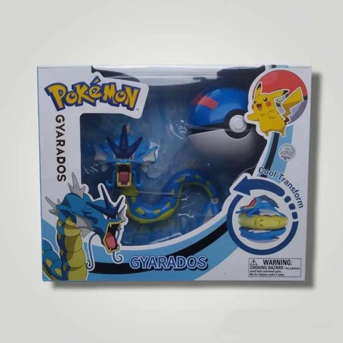 Pokemon Ball Gyarados Figure Apolo - Mainan Action Figure
