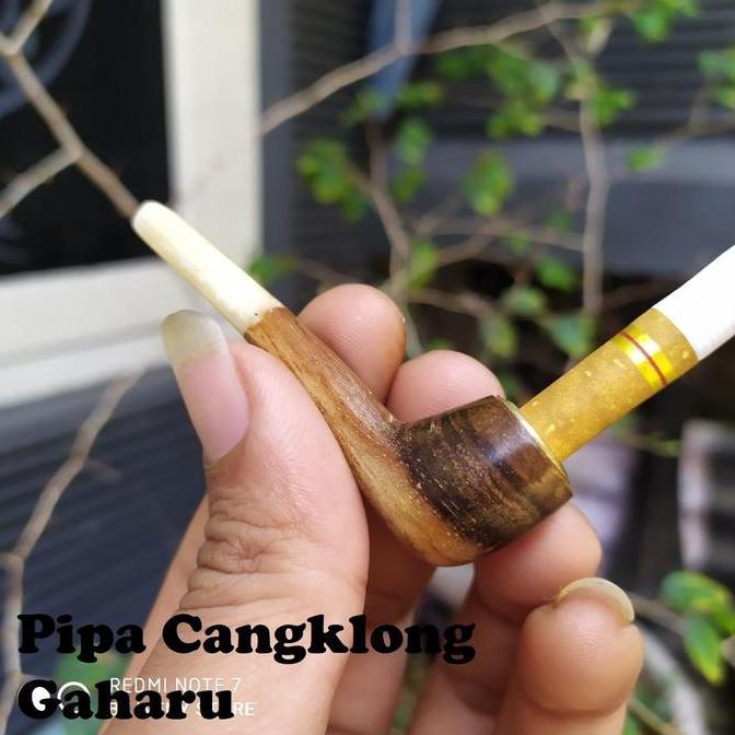 pipa kayu gaharu asli pipa cangklong kayu gaharu wangi