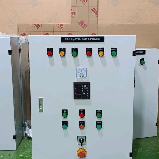 Panel Ats - Amf Daya 40 Kva Cos Motorized Pekan Promo