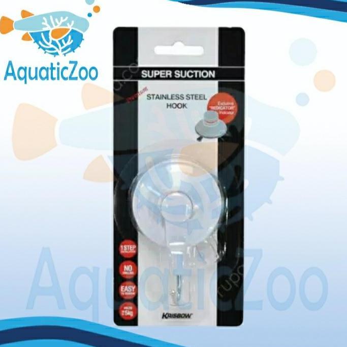 SUPER SUCTION GANTUNGAN LAMPU TANNING ARWANA HOOK GANTUNGAN KARET DOP