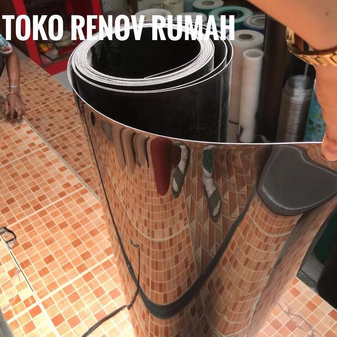 plat fiber pagar hitam polos (TEBAL)/ plat fiber pagar/ penutup pagar Terlaris